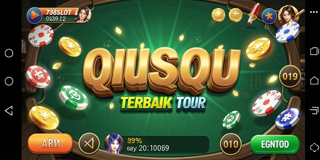 Tampilan gameplay QiuQiu yang menegangkan di 738SLOT.