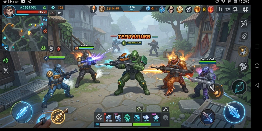Tampilan gameplay menegangkan dalam ADG62 dengan strategi yang mendalam.