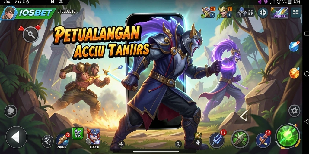 Screenshot <strong>IOSBET</strong> menampilkan aksi mendebarkan dalam permainan.