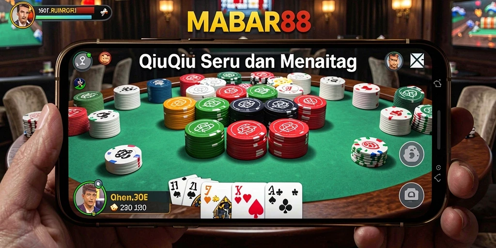 Gameplay seru MABAR88 saat bermain QiuQiu.