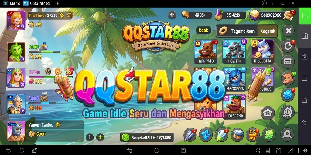 Tampilan screenshot yang menunjukkan gameplay seru dari QQSTAR88.