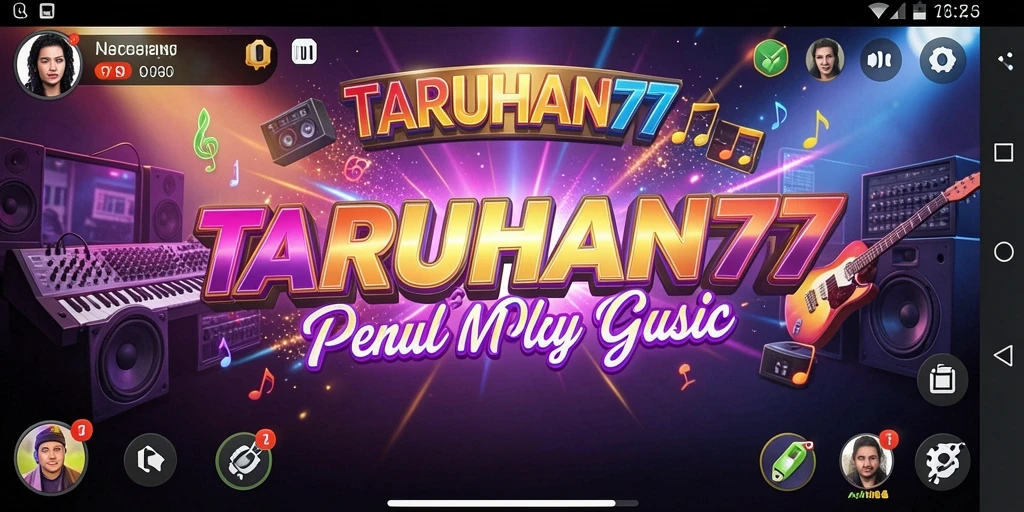 Tampilan gameplay seru dan interaktif dalam TARUHAN77.