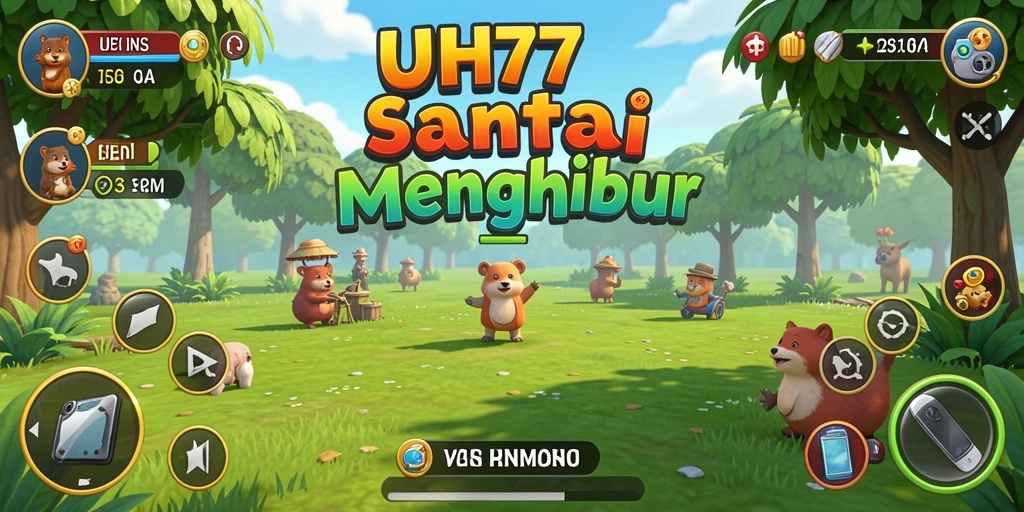 Tangkapan layar UH77 menampilkan gameplay santai dan menyenangkan.