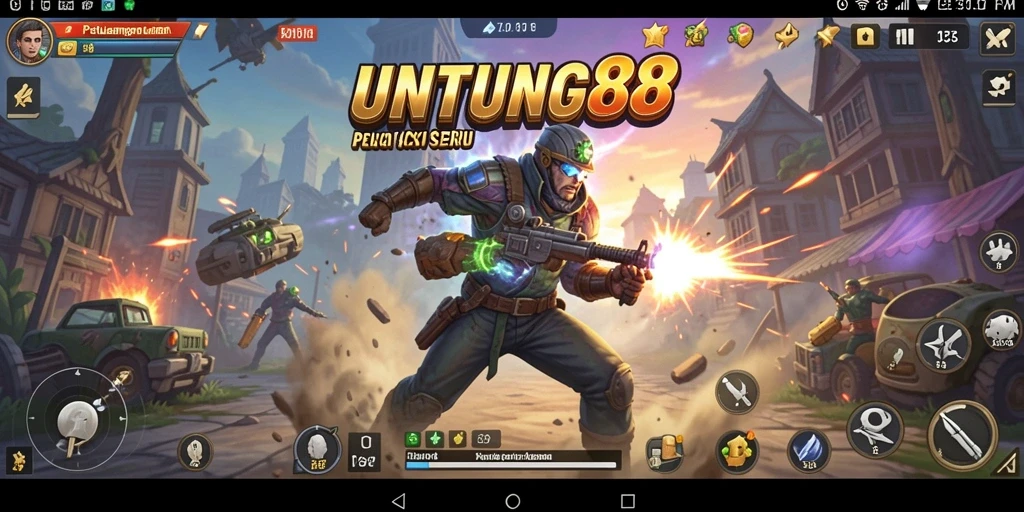 Tampilan gameplay UNTUNG88 yang penuh aksi dan seru.