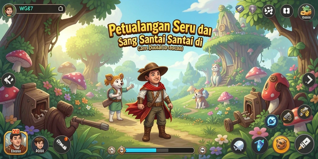 Tampilan gameplay menarik di <strong>WG87</strong> dengan misi berwarna-warni.